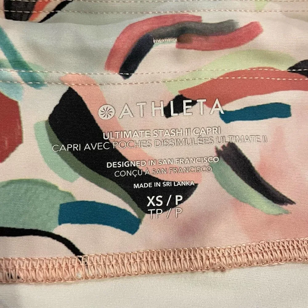 Athleta Ultimate Stash II Capri Leggings - Size: XS - Picture 4 of 8